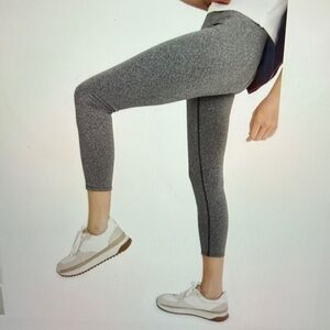 Madewell Heather Charcoal MWL form high-rise leggings